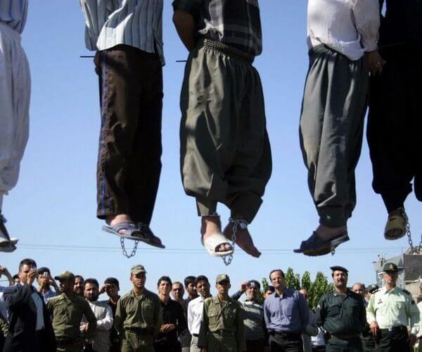A public execution in Iran. iranintl.com