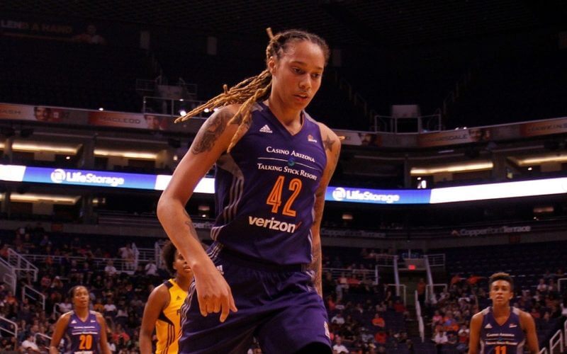 Brittney Griner, Center for the Phoenix Mercury at Talking Stick Resort Arena in Phoenix on May 23, 2017 | Shutterstock