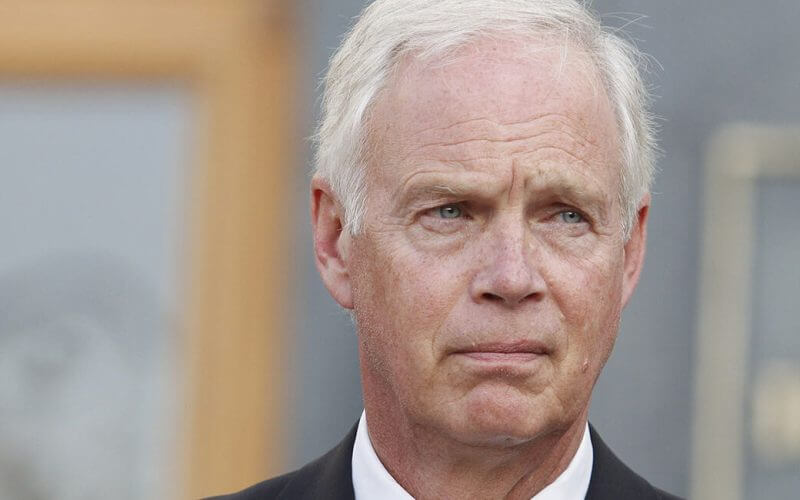 Sen. Ron Johnson, R-Wis., wants Democrats to help investigate the politicization of the FBI and law enforcement in the wake of "Twitter Files" revelations. Pictured: Johnson during a visit to Kyiv, Ukraine, Sept. 5, 2019. (Photo: STR/NurPhoto/Getty Images)
