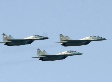 Sukhoi Su-35 fighter jets. AFP