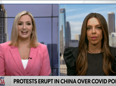 Lisa Daftari joins Newsmax to discuss the protests in Iran and China