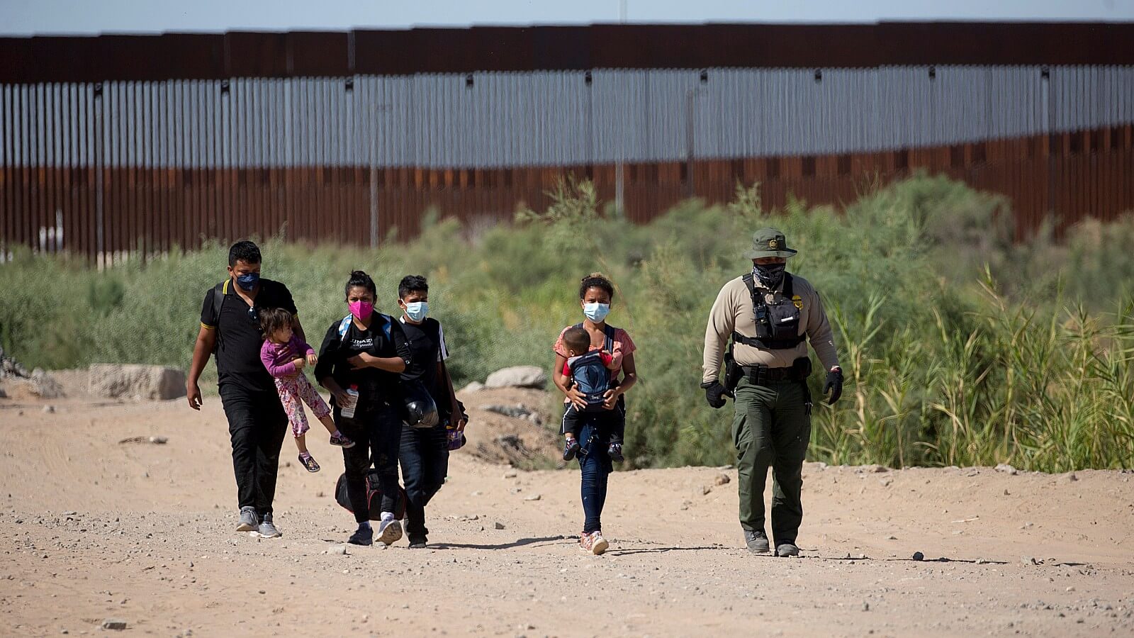 Immigrants intercepted at the border | Shutterstock
