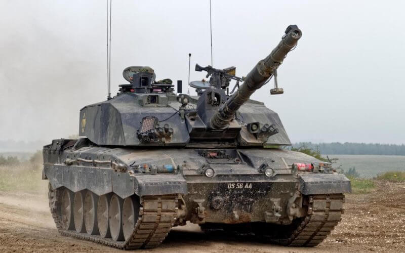 The UK will donate 14 Challenger 2 tanks to Ukrainian forces in the hope it will encourage other western nations to hand over more heavy armour ALAMY