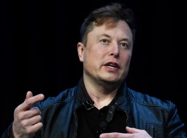 Tesla and SpaceX Chief Executive Officer Elon Musk speaks at the SATELLITE Conference and Exhibition in Washington, on March 9, 2020. AP