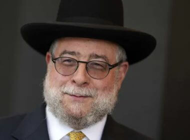 Pinchas Goldschmidt also said that while Russia’s Jews faced an uncertain future, antisemitism was on the rise across Europe and the US. Photograph: Matthias Schräder/AP