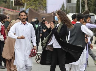 People from the cities of Sistan-Baluchistan province gather in Tehran, Iran. AFP