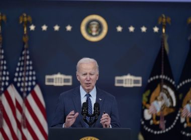 President Joe Biden said Thursday in an address from the Eisenhower Executive Office Building in Washington that the latest mystery objects shot down by the military were likely not affiliated with China's spy balloon program. Photo by Al Drago/UPI