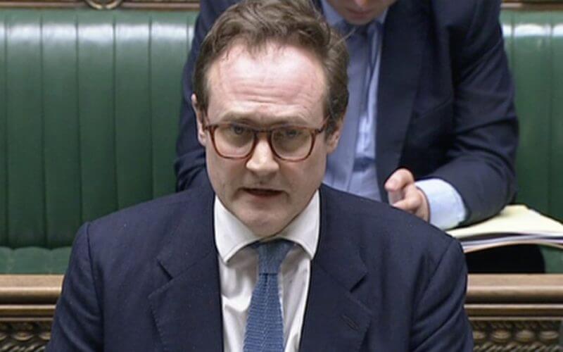 Security Minister Tom Tugendhat warns of an Iranian regime threat to British Jews (Photo: BBC Parliament)