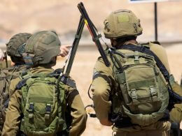 Israeli soldiers during a drill. Moshe Shai/Flash90