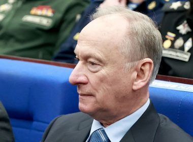 Russia's Security Council Secretary Nikolai Patrushev attends an annual meeting of the Defence Ministry Board in Moscow, Russia, December 21, 2022. Sputnik/Sergei Fadeichev/Pool via REUTERS
