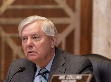 Sen. Lindsey Graham, R-S.C., co-introduced Wednesday's legislation, officially known as the Ending the Notorious, Aggressive and Remorseless Criminal Organizations and Syndicates, or NARCOS, Act. Photo by Tasos Katopodis/UPI