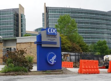 The Centers for Disease Control and Prevention (CDC) headquarters in Atlanta on April 23, 2020. (Tami Chappell/AFP via Getty Images)