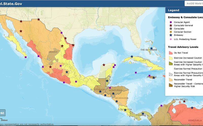 Travel warnings in Mexico | US government