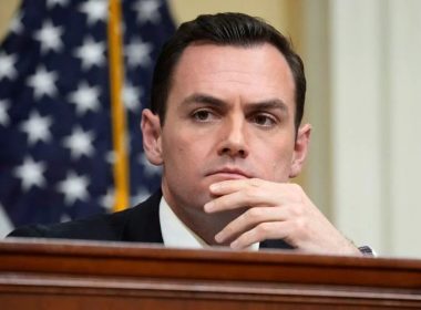 Rep. Mike Gallagher, R-Wis., listens during a hearing of a special House committee dedicated to countering China, on Capitol Hill, Tuesday, Feb. 28, 2023, in Washington. Alex Brandon / AP