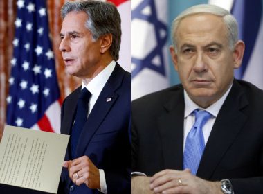 U.S. secretary of state Antony Blinken and Israeli prime minister Benjamin Netanyahu / Getty Images