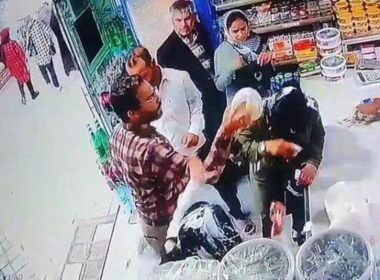 Authorities in Iran have arrested two women at a store in the city of Shandiz after a man was seen throwing yogurt at them Thursday. Photo courtesy of Mizan News Agency