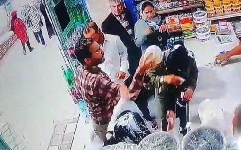 Authorities in Iran have arrested two women at a store in the city of Shandiz after a man was seen throwing yogurt at them Thursday. Photo courtesy of Mizan News Agency
