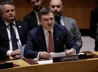 Ukrainian Foreign Minister Dmytro Kuleba called Russia assuming the presidency of the United Nations Security Council “a bad joke.” File Photo by Peter Foley/UPI