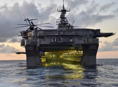 The amphibious assault ship USS Iwo Jima. (U.S. Navy photo by Mass Communication Specialist Seaman Michael Lehman/Released)