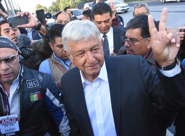 Andres Manuel Lopez Obrador of (MORENA) arrives to vote as part of the Mexico 2018 Presidential Election on July 1, 2018 in Mexico City | Shutterstock