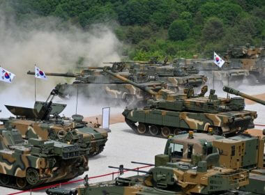 The United States and South Korea kicked off their largest-ever combined live-fire exercise Thursday in Pocheon, South Korea, just 15 miles south of the DMZ. Photo by Thomas Maresca/UPI