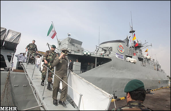 Iranian navy ship / Wikimedia Commons