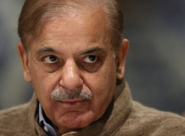 Pakistan's Prime Minister Shehbaz Sharif attends a summit on climate resilience in Pakistan, months after deadly floods in the country, at the United Nations, in Geneva, Switzerland, January 9, 2023. REUTERS
