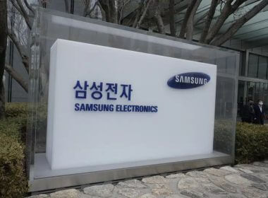 The logo of the Samsung Electronics Co. is seen at its office in Seoul, South Korea on Jan. 31, 2023. (AP Photo/Ahn Young-joon, File)