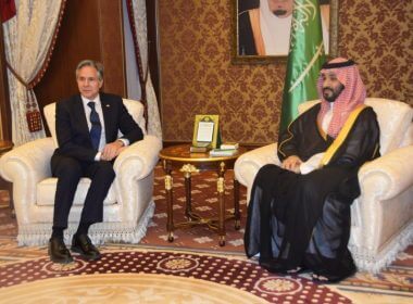 U.S. Secretary of State Antony Blinken met with Saudi Crown Prince Mohammed bin Salman in Jeddah on Tuesday. Photo courtesy Antony Blinken