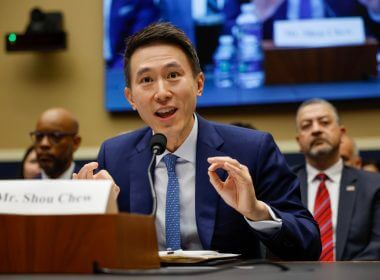 TikTok CEO Shou Zi Chew testifies before the House Energy and Commerce Committee in the Rayburn House Office Building on Capitol Hill on March 23, 2023 in Washington, DC. (Photo by Chip Somodevilla/Getty Images)