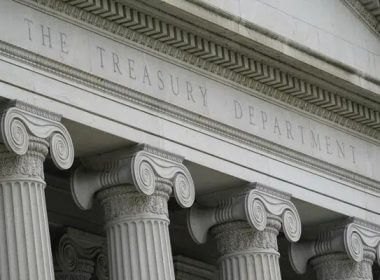 The Treasury Building is viewed in Washington, May 4, 2021. (AP Photo/Patrick Semansky, File)
