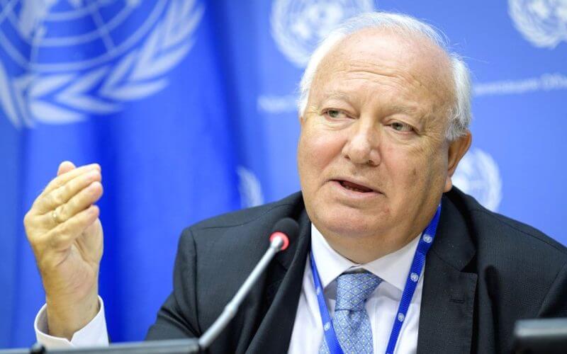 Miguel Ángel Moratinos, High Representative for the United Nations Alliance of Civilizations (UNAOC). UN