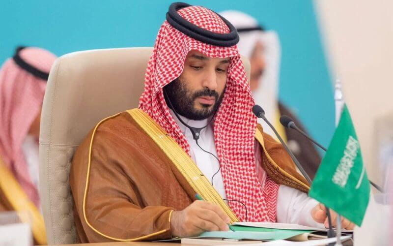Saudi Crown Prince, Mohammed bin Salman attends the 18th consultative meeting of the leaders of the GCC & the Gulf summit with the central Asian countries C5, in Jeddah, Saudi Arabia, July 19, 2023. Saudi Press Agency/Handout via REUTERS