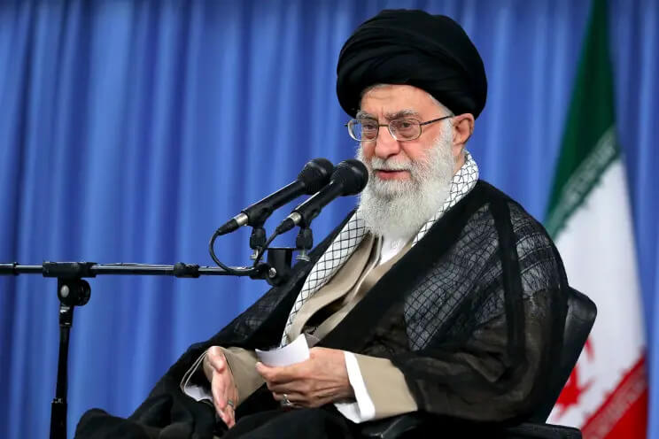 Iran's Supreme Leader Ayatollah Ali Khamenei. AP