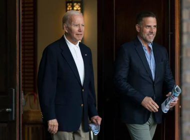 President Joe Biden and his son Hunter Biden leave Holy Spirit Catholic Church in Johns Island, S.C., after attending a Mass, Saturday, Aug. 13, 2022. They were in South Carolina on vacation. Manuel Balce Ceneta | AP Photo