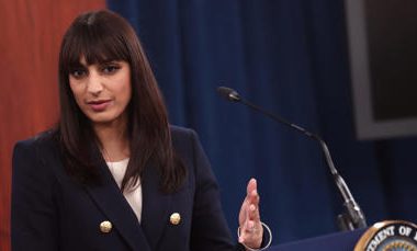 Pentagon Deputy Spokesperson Sabrina Singh holds a press briefing at the Pentagon on January 26, 2023 in Arlington, Virginia. Kevin Dietsch/Getty Images
