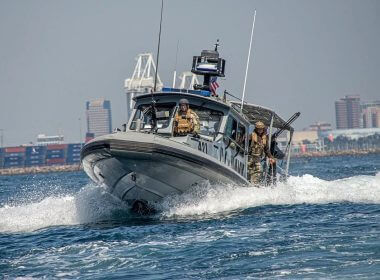 U.S. Navy boat in the Mediterranean. Credit: U.S. Navy Photo.