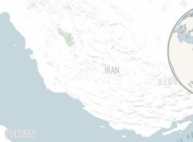 This is a locator map for the Persian Gulf and its surrounding countries. (AP Photo)