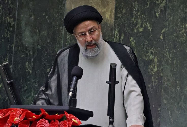 Iranian president Ebrahim Raisi (Atta Kenare/AFP via Getty Images)