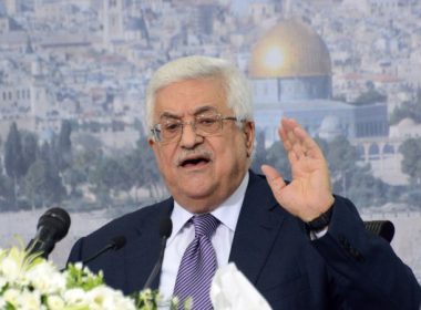 Palestinian President Mahmoud Abbas. UPI/Debbie Hill