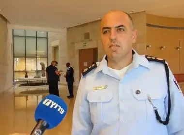Israeli Police spokesperson Eli Levi. Hezki Baruch