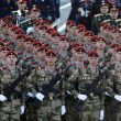 Russian service members march in columns before a rehearsal for a military parade, which marks the anniversary of the victory over Nazi Germany in World War Two, in Moscow, Russia May 7, 2023. REUTERS
