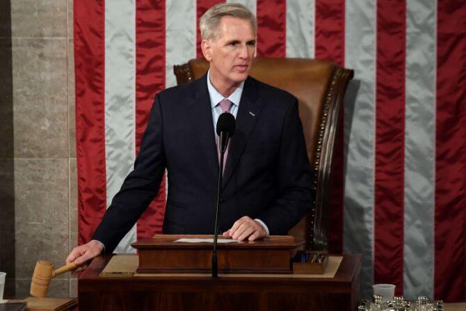 Former Speaker of the U.S. House of Representatives Kevin McCarthy | Shutterstock