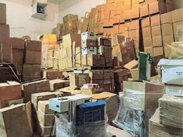 Furniture, chemicals and devices were improperly stored. Superior Court of the State of California