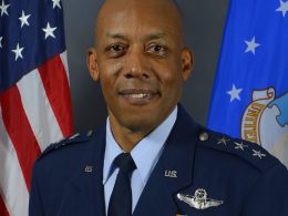 Chairman of the Joint Chiefs of Staff Charles Q. Brown. Official portrait
