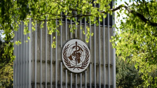 The World Health Organization headquarters in Geneva. (Fabrice Coffrini/AFP via Getty Images)