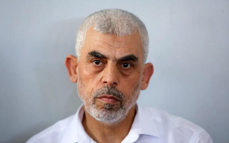 Hamas leader Yahya Sinwar. Abed Rahim / Flash90