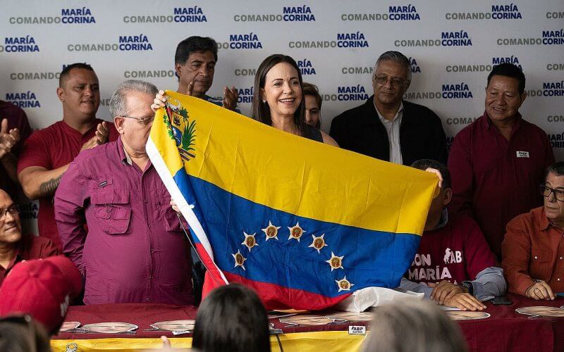 María Corina Machado enfrenta amenazas del régimen de Maduro | EFE
