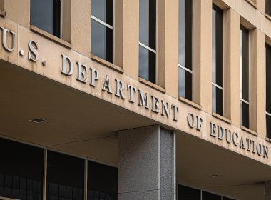 U.S. Dept. of Education in Washington, D.C. Shutterstock