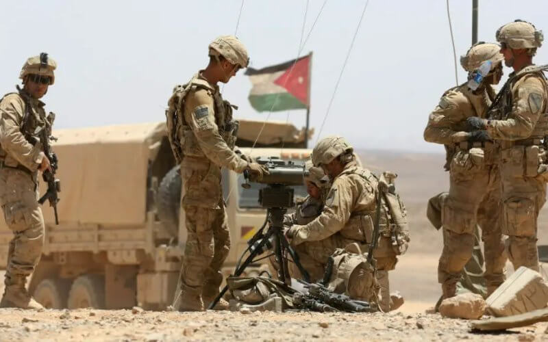 U.S. Soldiers in Jordan. AFP